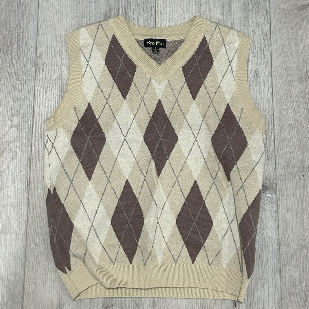 VINTAGE Argyle Sweater vest